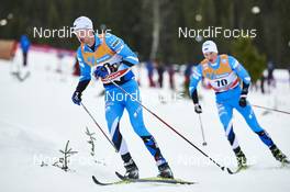 05.12.2015, Lillehammer, Norway (NOR): Aivar Rehemaa (EST), Raido Rankel (EST), (l-r)  - FIS world cup cross-country, skiathlon men, Lillehammer (NOR). www.nordicfocus.com. © Felgenhauer/NordicFocus. Every downloaded picture is fee-liable.