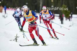 05.12.2015, Lillehammer, Norway (NOR): Martin Johnsrud Sundby (NOR), Niklas Dyrhaug (NOR), (l-r)  - FIS world cup cross-country, skiathlon men, Lillehammer (NOR). www.nordicfocus.com. © Felgenhauer/NordicFocus. Every downloaded picture is fee-liable.