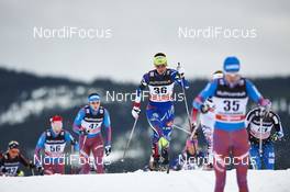 05.12.2015, Lillehammer, Norway (NOR): Anastasia Dotsenko (RUS), Anouk Faivre Picon (FRA), (l-r)  - FIS world cup cross-country, skiathlon women, Lillehammer (NOR). www.nordicfocus.com. © Felgenhauer/NordicFocus. Every downloaded picture is fee-liable.