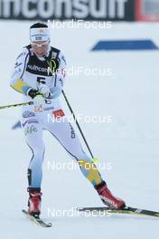 05.12.2015, Lillehammer, Norway (NOR): Charlotte Kalla (SWE) - FIS world cup cross-country, skiathlon women, Lillehammer (NOR). www.nordicfocus.com. © Modica/NordicFocus. Every downloaded picture is fee-liable.