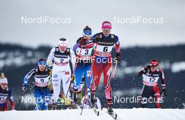 05.12.2015, Lillehammer, Norway (NOR): Ida Ingemarsdotter (SWE), Kerttu Niskanen (FIN), Astrid Uhrenholdt Jacobsen (NOR), (l-r)  - FIS world cup cross-country, skiathlon women, Lillehammer (NOR). www.nordicfocus.com. © Felgenhauer/NordicFocus. Every downloaded picture is fee-liable.