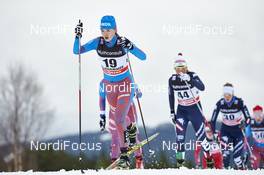 05.12.2015, Lillehammer, Norway (NOR): Alevtina Tanygina (RUS), Debora Agreiter (ITA), (l-r)  - FIS world cup cross-country, skiathlon women, Lillehammer (NOR). www.nordicfocus.com. © Felgenhauer/NordicFocus. Every downloaded picture is fee-liable.
