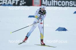 05.12.2015, Lillehammer, Norway (NOR): Charlotte Kalla (SWE) - FIS world cup cross-country, skiathlon women, Lillehammer (NOR). www.nordicfocus.com. © Modica/NordicFocus. Every downloaded picture is fee-liable.