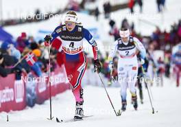 05.12.2015, Lillehammer, Norway (NOR): Ingvild Flugstad Oestberg (NOR), Ida Ingemarsdotter (SWE), (l-r)  - FIS world cup cross-country, skiathlon women, Lillehammer (NOR). www.nordicfocus.com. © Felgenhauer/NordicFocus. Every downloaded picture is fee-liable.