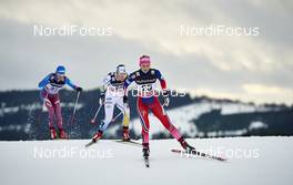 05.12.2015, Lillehammer, Norway (NOR): Emma Wiken (SWE), Martine Ek Hagen (NOR), (l-r)  - FIS world cup cross-country, skiathlon women, Lillehammer (NOR). www.nordicfocus.com. © Felgenhauer/NordicFocus. Every downloaded picture is fee-liable.