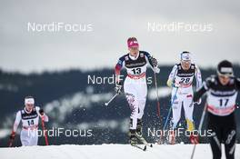 05.12.2015, Lillehammer, Norway (NOR): Sadie Bjornsen (USA), Emma Wiken (SWE), (l-r)  - FIS world cup cross-country, skiathlon women, Lillehammer (NOR). www.nordicfocus.com. © Felgenhauer/NordicFocus. Every downloaded picture is fee-liable.