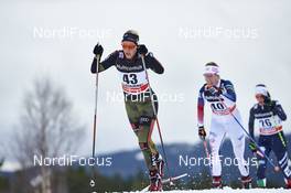 05.12.2015, Lillehammer, Norway (NOR): Monique Siegel (GER), Rosie Brennan (USA), (l-r)  - FIS world cup cross-country, skiathlon women, Lillehammer (NOR). www.nordicfocus.com. © Felgenhauer/NordicFocus. Every downloaded picture is fee-liable.