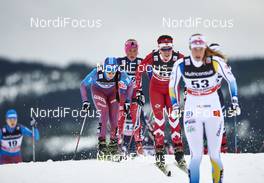 05.12.2015, Lillehammer, Norway (NOR): Emily Nishikawa (CAN) - FIS world cup cross-country, skiathlon women, Lillehammer (NOR). www.nordicfocus.com. © Felgenhauer/NordicFocus. Every downloaded picture is fee-liable.