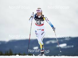 05.12.2015, Lillehammer, Norway (NOR): Maria Nordstroem (SWE) - FIS world cup cross-country, skiathlon women, Lillehammer (NOR). www.nordicfocus.com. © Felgenhauer/NordicFocus. Every downloaded picture is fee-liable.