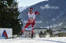 12.12.2015, Davos, Switzerland (SUI): Graeme Killick (CAN) - FIS world cup cross-country, 30km men, Davos (SUI). www.nordicfocus.com. © Felgenhauer/NordicFocus. Every downloaded picture is fee-liable.