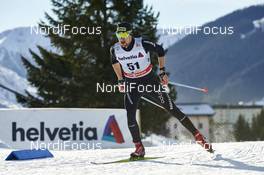 12.12.2015, Davos, Switzerland (SUI): Ueli Schnider (SUI),   - FIS world cup cross-country, 30km men, Davos (SUI). www.nordicfocus.com. © Felgenhauer/NordicFocus. Every downloaded picture is fee-liable.