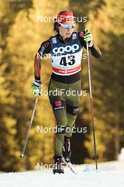 20.12.2015, Toblach, Italy (ITA): Hanna Kolb (GER) - FIS world cup cross-country, 10km women, Toblach (ITA). www.nordicfocus.com. © Modica/NordicFocus. Every downloaded picture is fee-liable.