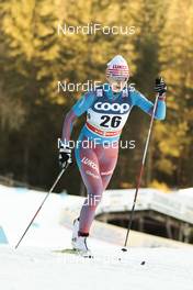 20.12.2015, Toblach, Italy (ITA): Alevtina Tanygina (RUS) - FIS world cup cross-country, 10km women, Toblach (ITA). www.nordicfocus.com. © Modica/NordicFocus. Every downloaded picture is fee-liable.