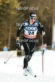 20.12.2015, Toblach, Italy (ITA): Nathalie Von Siebenthal (SUI) - FIS world cup cross-country, 10km women, Toblach (ITA). www.nordicfocus.com. © Modica/NordicFocus. Every downloaded picture is fee-liable.