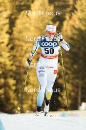 20.12.2015, Toblach, Italy (ITA): Ida Ingemarsdotter (SWE) - FIS world cup cross-country, 10km women, Toblach (ITA). www.nordicfocus.com. © Modica/NordicFocus. Every downloaded picture is fee-liable.