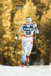 20.12.2015, Toblach, Italy (ITA): Charlotte Kalla (SWE) - FIS world cup cross-country, 10km women, Toblach (ITA). www.nordicfocus.com. © Modica/NordicFocus. Every downloaded picture is fee-liable.