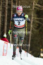 20.12.2015, Toblach, Italy (ITA): Sandra Ringwald (GER) - FIS world cup cross-country, 10km women, Toblach (ITA). www.nordicfocus.com. © Modica/NordicFocus. Every downloaded picture is fee-liable.