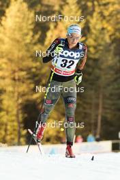 20.12.2015, Toblach, Italy (ITA): Nicole Fessel (GER) - FIS world cup cross-country, 10km women, Toblach (ITA). www.nordicfocus.com. © Modica/NordicFocus. Every downloaded picture is fee-liable.