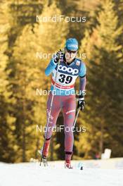 20.12.2015, Toblach, Italy (ITA): Natalia Matveeva (RUS) - FIS world cup cross-country, 10km women, Toblach (ITA). www.nordicfocus.com. © Modica/NordicFocus. Every downloaded picture is fee-liable.
