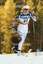 20.12.2015, Toblach, Italy (ITA): Sophie Caldwell (USA) - FIS world cup cross-country, 10km women, Toblach (ITA). www.nordicfocus.com. © Modica/NordicFocus. Every downloaded picture is fee-liable.