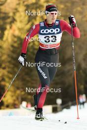 20.12.2015, Toblach, Italy (ITA): Debora Roncari (ITA) - FIS world cup cross-country, 10km women, Toblach (ITA). www.nordicfocus.com. © Modica/NordicFocus. Every downloaded picture is fee-liable.
