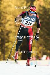20.12.2015, Toblach, Italy (ITA): Justyna Kowalczyk (POL) - FIS world cup cross-country, 10km women, Toblach (ITA). www.nordicfocus.com. © Modica/NordicFocus. Every downloaded picture is fee-liable.