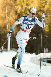 20.12.2015, Toblach, Italy (ITA): Oskar Svensson (SWE) - FIS world cup cross-country, 15km men, Toblach (ITA). www.nordicfocus.com. © Modica/NordicFocus. Every downloaded picture is fee-liable.