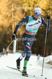 20.12.2015, Toblach, Italy (ITA): Francesco De Fabiani (ITA) - FIS world cup cross-country, 15km men, Toblach (ITA). www.nordicfocus.com. © Modica/NordicFocus. Every downloaded picture is fee-liable.