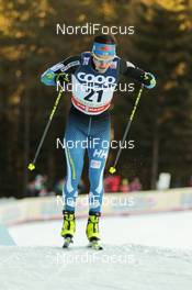 20.12.2015, Toblach, Italy (ITA): Sami Jauhojaervi (FIN) - FIS world cup cross-country, 15km men, Toblach (ITA). www.nordicfocus.com. © Modica/NordicFocus. Every downloaded picture is fee-liable.