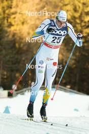 20.12.2015, Toblach, Italy (ITA): Daniel Richardsson (SWE) - FIS world cup cross-country, 15km men, Toblach (ITA). www.nordicfocus.com. © Modica/NordicFocus. Every downloaded picture is fee-liable.