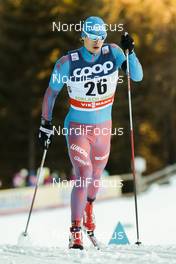 20.12.2015, Toblach, Italy (ITA): Alexander Bessmertnykh (RUS) - FIS world cup cross-country, 15km men, Toblach (ITA). www.nordicfocus.com. © Modica/NordicFocus. Every downloaded picture is fee-liable.