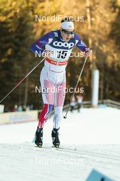 20.12.2015, Toblach, Italy (ITA): Andrew Musgrave (GBR) - FIS world cup cross-country, 15km men, Toblach (ITA). www.nordicfocus.com. © Modica/NordicFocus. Every downloaded picture is fee-liable.