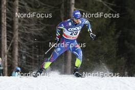 19.12.2015, Toblach, Italy (ITA): Baptiste Gros (FRA) - FIS world cup cross-country, individual sprint, Toblach (ITA). www.nordicfocus.com. © Modica/NordicFocus. Every downloaded picture is fee-liable.