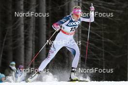19.12.2015, Toblach, Italy (ITA): Sadie Bjornsen (USA) - FIS world cup cross-country, individual sprint, Toblach (ITA). www.nordicfocus.com. © Modica/NordicFocus. Every downloaded picture is fee-liable.