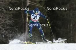 19.12.2015, Toblach, Italy (ITA): Nikolay Chebotko (KAZ) - FIS world cup cross-country, individual sprint, Toblach (ITA). www.nordicfocus.com. © Modica/NordicFocus. Every downloaded picture is fee-liable.