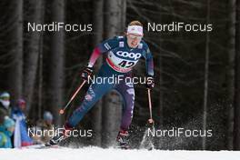 19.12.2015, Toblach, Italy (ITA): Rosie Brennan (USA) - FIS world cup cross-country, individual sprint, Toblach (ITA). www.nordicfocus.com. © Modica/NordicFocus. Every downloaded picture is fee-liable.