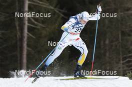19.12.2015, Toblach, Italy (ITA): Calle Halfvarsson (SWE) - FIS world cup cross-country, individual sprint, Toblach (ITA). www.nordicfocus.com. © Modica/NordicFocus. Every downloaded picture is fee-liable.