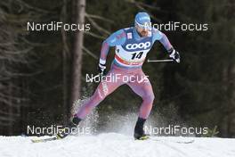 19.12.2015, Toblach, Italy (ITA): Alexey Petukhov (RUS) - FIS world cup cross-country, individual sprint, Toblach (ITA). www.nordicfocus.com. © Modica/NordicFocus. Every downloaded picture is fee-liable.