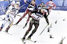 05.01.2016, Oberstdorf, Germany (GER): Carl Quicklund (SWE), Sebastian Eisenlauer (GER), (l-r)  - FIS world cup cross-country, tour de ski, individual sprint, Oberstdorf (GER). www.nordicfocus.com. © Felgenhauer/NordicFocus. Every downloaded picture is fee-liable.