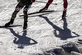 13.12.2015, Hochfilzen, Austria (AUT): Eric Lesser (GER), Mateusz Janik (POL)  -  IBU world cup biathlon, relay men, Hochfilzen (AUT). www.nordicfocus.com. © Manzoni/NordicFocus. Every downloaded picture is fee-liable.