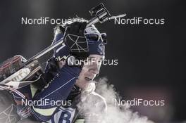 18.12.2015, Pokljuka, Slovenia (SLO): Anais Bescond (FRA) -  IBU world cup biathlon, sprint women, Pokljuka (SLO). www.nordicfocus.com. © Manzoni/NordicFocus. Every downloaded picture is fee-liable.