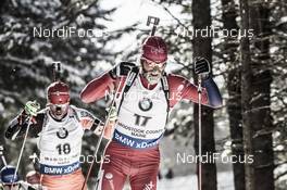 12.02.2016, Presque Isle, United States of America (USA): Alexander Os (NOR) -  IBU world cup biathlon, pursuit men, Presque Isle (USA). www.nordicfocus.com. © Manzoni/NordicFocus. Every downloaded picture is fee-liable.