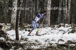 17.12.2015, Pokljuka, Slovenia (SLO): Jean Guillaume Beatrix (FRA) -  IBU world cup biathlon, sprint men, Pokljuka (SLO). www.nordicfocus.com. © Manzoni/NordicFocus. Every downloaded picture is fee-liable.