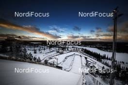 27.11.2015, Ruka, Finland (FIN): The view of the stadium from he jumping hill   - FIS world cup cross-country, individual sprint, Ruka (FIN). www.nordicfocus.com. © Modica/NordicFocus. Every downloaded picture is fee-liable.