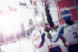 27.11.2015, Ruka, Finland (FIN): the starting line in Ruka   - FIS world cup cross-country, individual sprint, Ruka (FIN). www.nordicfocus.com. © Modica/NordicFocus. Every downloaded picture is fee-liable.
