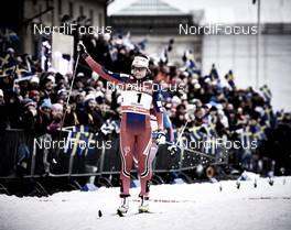 11.02.2016, Stockholm, Sweden (SWE): Maiken Caspersen Falla (NOR) - FIS world cup cross-country, individual sprint, Stockholm (SWE). www.nordicfocus.com. © Felgenhauer/NordicFocus. Every downloaded picture is fee-liable.