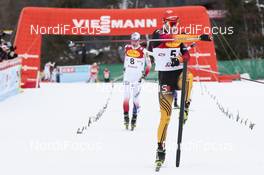 16.01.2015, Seefeld, Austria (AUT): FRENZEL Eric (GER)  - FIS world cup nordic combined, individual gundersen HS109/5km, Seefeld (AUT). www.nordicfocus.com. © Modica/NordicFocus. Every downloaded picture is fee-liable.