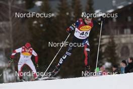 16.01.2015, Seefeld, Austria (AUT): FLETCHER Bryan (USA)  - FIS world cup nordic combined, individual gundersen HS109/5km, Seefeld (AUT). www.nordicfocus.com. © Modica/NordicFocus. Every downloaded picture is fee-liable.