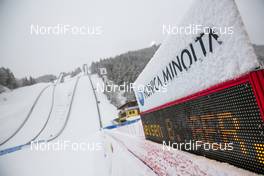 17.01.2015, Seefeld, Austria (AUT): Venue, Seefeld's Jumping Hills - FIS world cup nordic combined, individual gundersen HS109/10km, Seefeld (AUT). www.nordicfocus.com. © Modica/NordicFocus. Every downloaded picture is fee-liable.