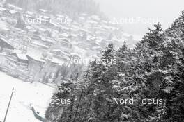 17.01.2015, Seefeld, Austria (AUT): Venue, Seefeld under a great snowfall - FIS world cup nordic combined, individual gundersen HS109/10km, Seefeld (AUT). www.nordicfocus.com. © Modica/NordicFocus. Every downloaded picture is fee-liable.